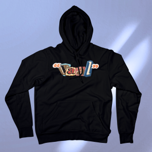 Hoodie - Abstract Text