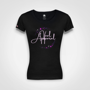 Ladies Tee - Pink Stars