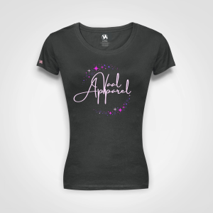 Ladies Tee - Pink Stars