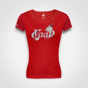 Ladies Tee - Silver Butterfly