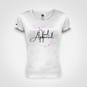 Ladies Tee - Pink Stars