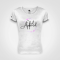 Ladies Tee - Pink Stars