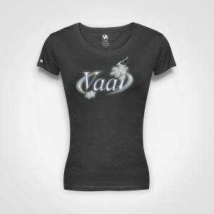 Ladies Tee - Silver Butterfly